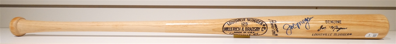 Joe Morgan Autographed Bat