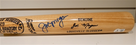 Joe Morgan Autographed Bat
