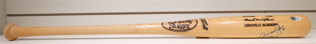 Howard Johnson Autographed Bat
