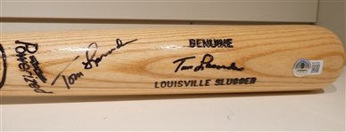 Tommy Lasorda Autographed Bat