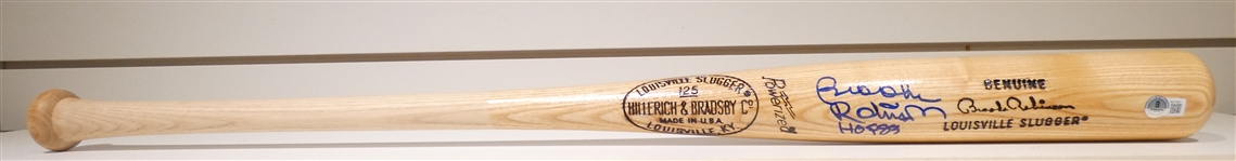 Brooks Robinson Autographed Bat