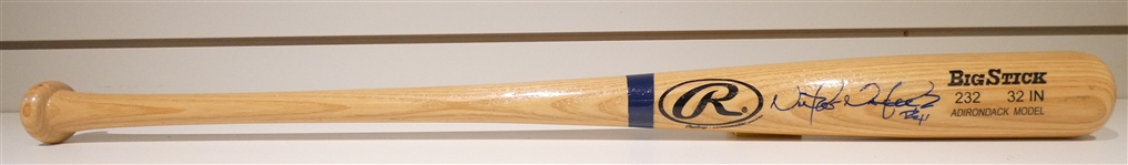 Victor Martinez Autographed Bat