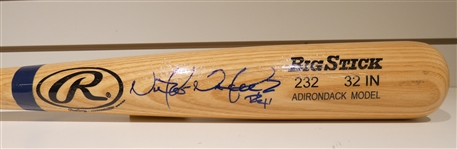 Victor Martinez Autographed Bat