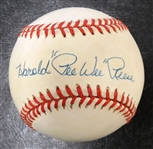 Harold "Pee Wee" Reese Autographed Baseball