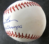 Bill Freehan Autographed Baseball w/ 68 Champs