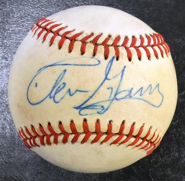 Tom Gorman Autographed Baseball
