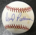 Daryl Patterson Autographed Baseball