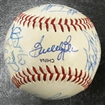 1998 Detroit Tigers Team Signed Baseball