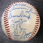 1998 Detroit Tigers Team Signed Baseball