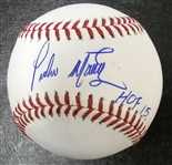 Pedro Martinez Autographed Baseball