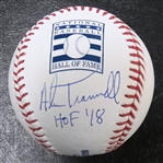 Alan Trammell Autographed Baseball