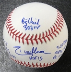Randy Johnson Autographed Stat Baseball