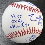 Randy Johnson Autographed Stat Baseball