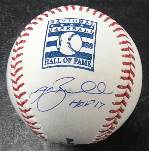 Jeff Bagwell Autographed HOF Baseball