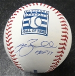 Jeff Bagwell Autographed HOF Baseball