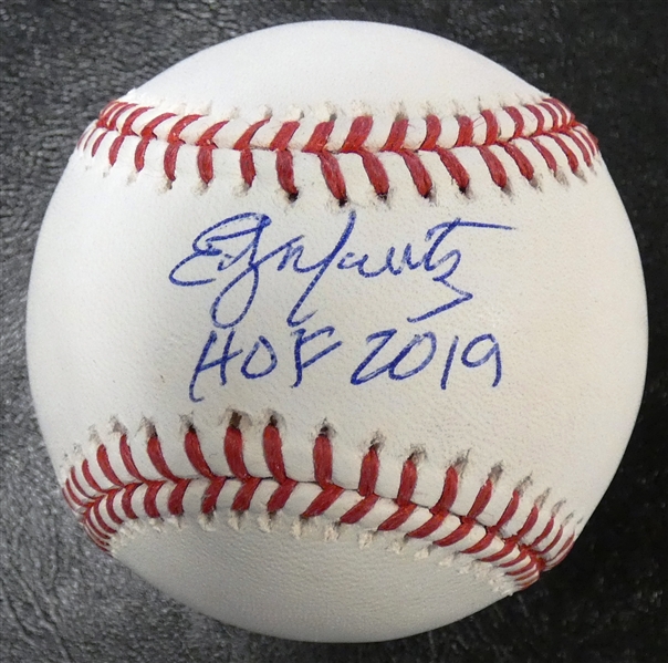 Edgar Martinez Autographed Baseball