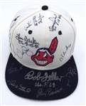 Cleveland Indians Hat Signed by 11