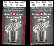 1998 Stanley Cup Finals Tickets - Red Wings vs Capitals