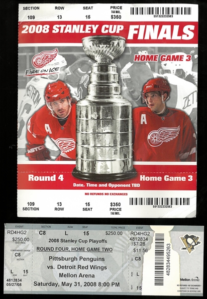 2008 Stanley Cup Finals Tickets - Red Wings vs Penguins