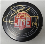 Steve Yzerman Autographed Farewell to the Joe Puck