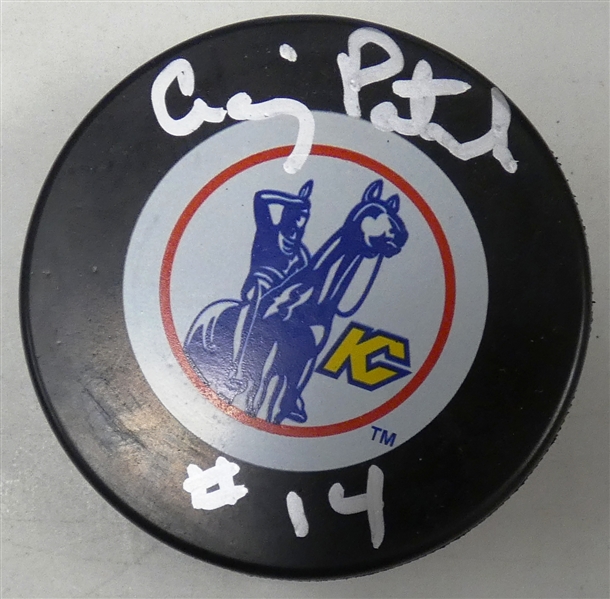 Craig Patrick Autographed Scouts Puck