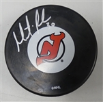 Martin Brodeur Autographed Devils Puck