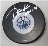 Jari Kurri Autographed Oilers Puck