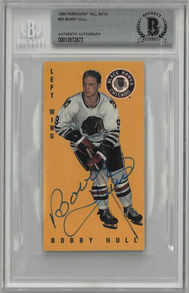Bobby Hull Autographed 1994 Parkhurst