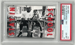 Michael Jordan & Spike Lee 1991 Nike Promo PSA 6