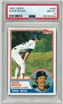Wade Boggs 1983 Topps PSA 8 Rookie Card