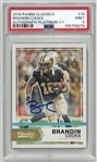 Brandin Cooks 1/1 PSA 9 Autographed 2016 Panini Classics
