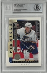 Jim Campbell Autographed 1996 Pinnacle