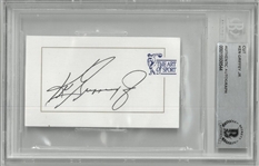 Ken Griffey, Jr. Autographed Cut Signature