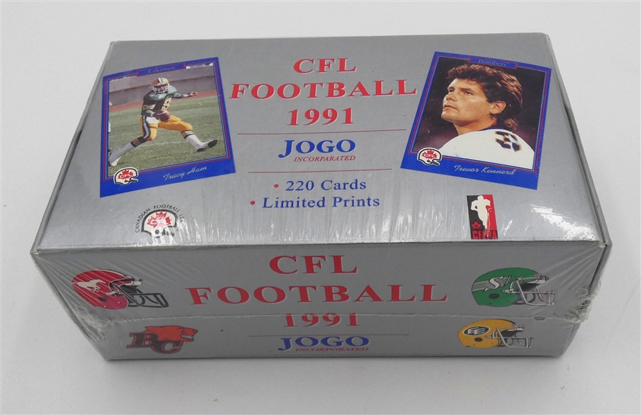 1991 Jogo CFL Canadian Football Factory Set