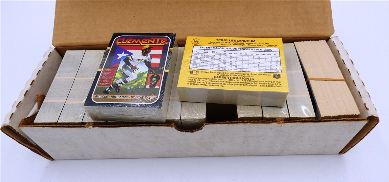 1987 Donruss Baseball Factory Set