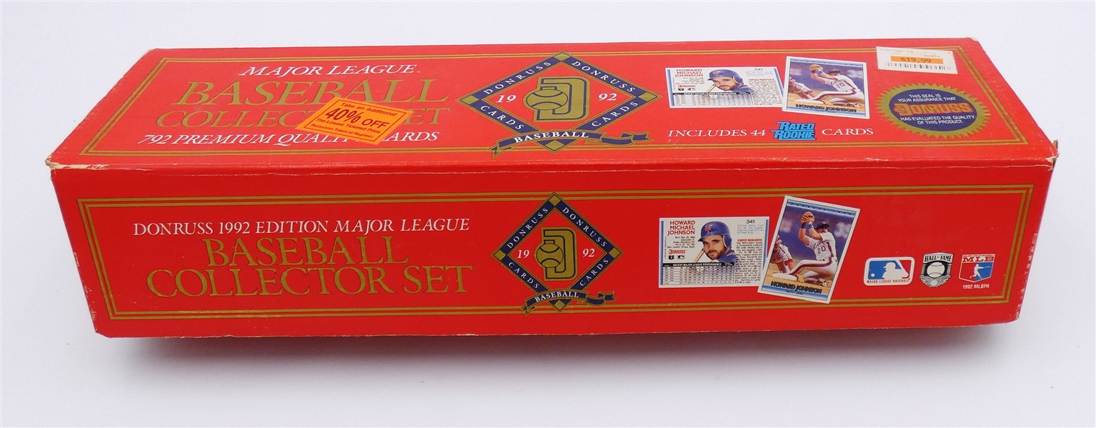 1992 Donruss Baseball Set