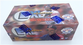 1996 Fleer E-XL E-Motion Baseball Box