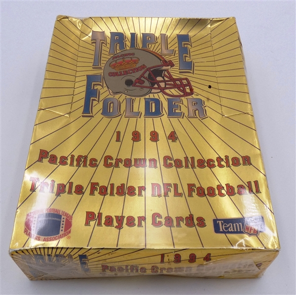 1994 Pacific Triple Folder Football Box