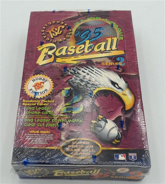 1995 Stadium Club Baseball Series 2 Box