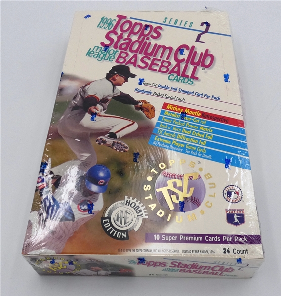 1996 Stadium Club Series 2 Baseball Box