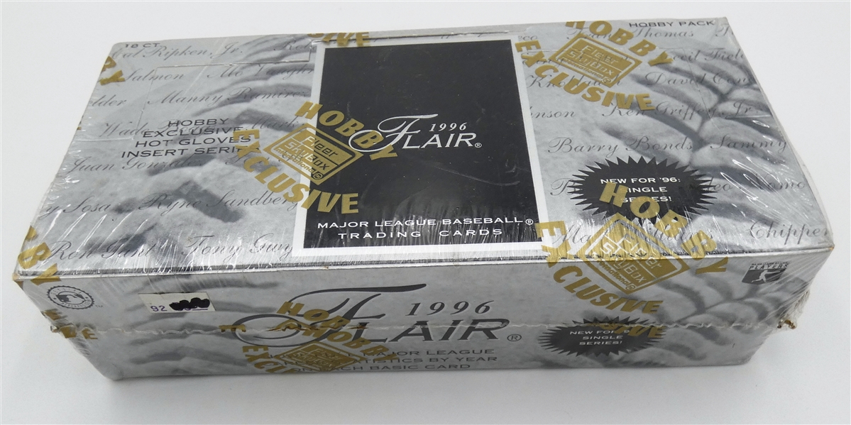 1996 Fleer Flair Baseball Box