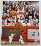 Isiah Thomas Autographed 16x20