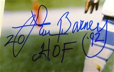 Lem Barney Autographed 16x20