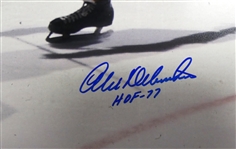 Alex Delvecchio Autographed 16x20