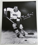 Ted Lindsay Autographed 16x20