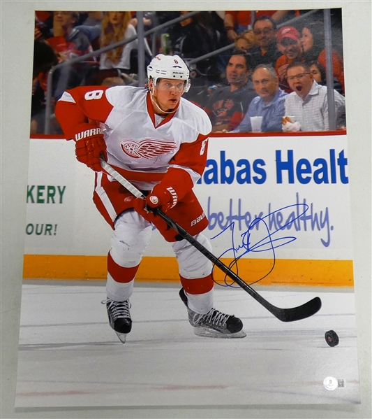 Justin Abdlekader Autographed 16x20