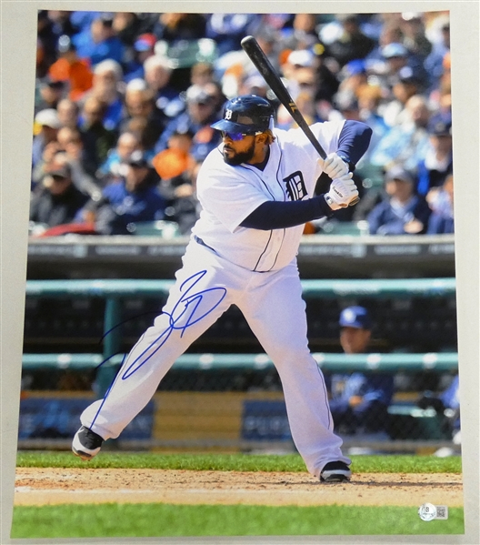 Prince Fielder Autographed 16x20