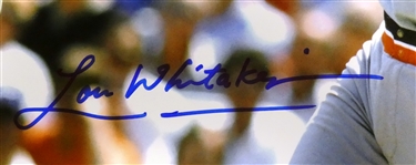 Lou Whitaker Autographed 16x20