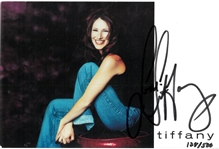 Tiffany Autographed 4x6 Postcard