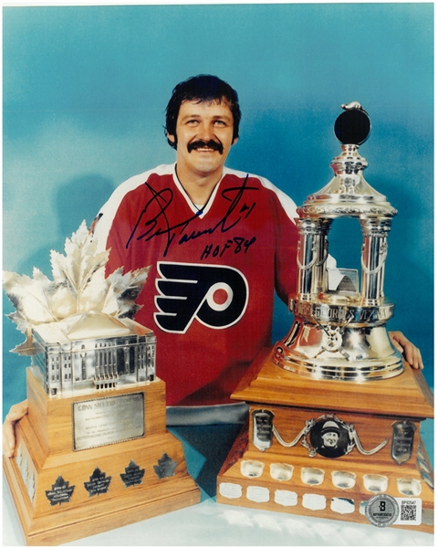 Bernie Parent Autographed 8x10